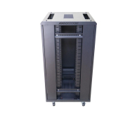 Extralink Szafa rack 27U 600x600 czarna stojąca EX.14749 - 598517 - zdjęcie 5